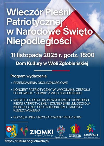 Wieczór Pieśni Patriotycznej w Narodowe Święto Niepodległości